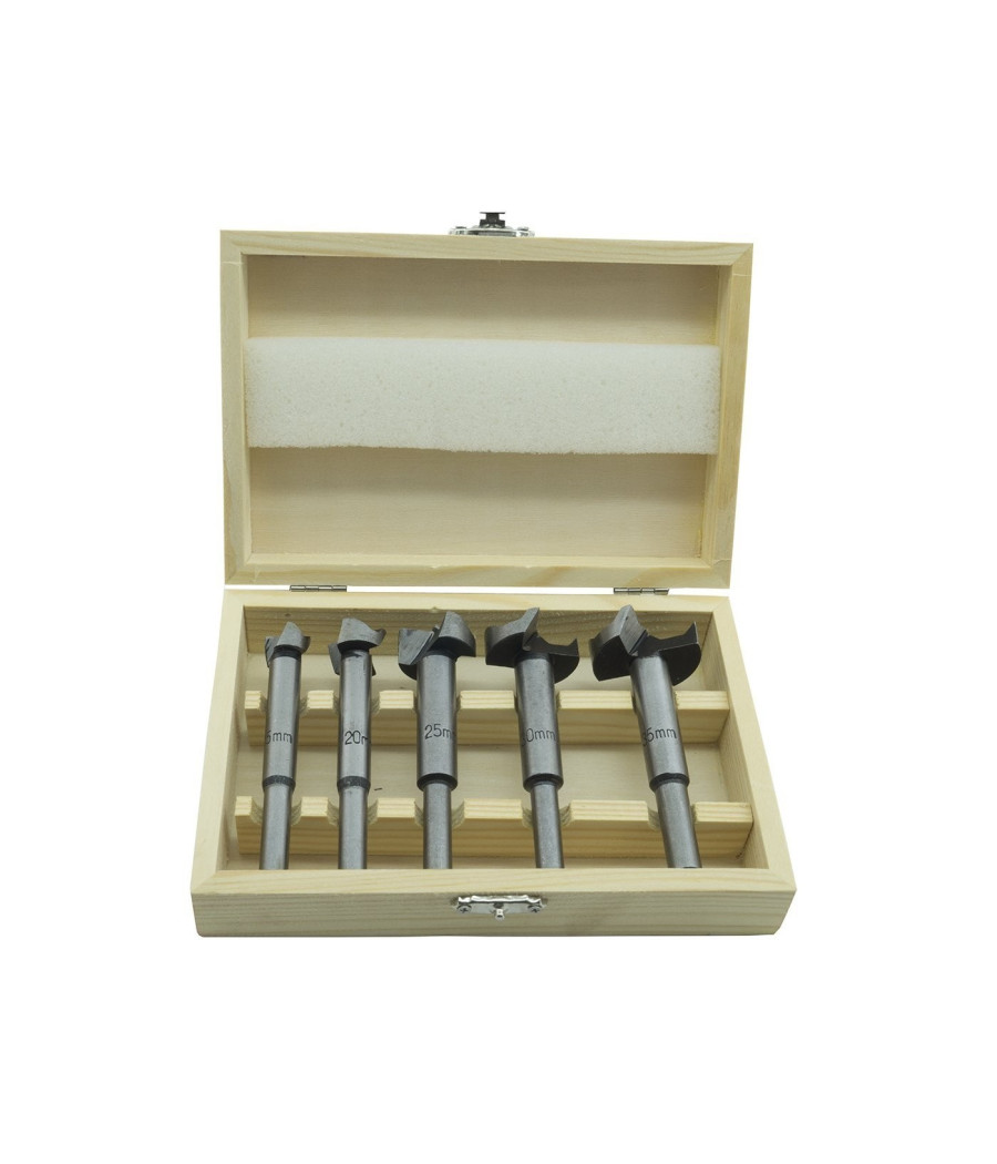 Set 3 Frese A T Per Legno 8 Mm: Punte Per Fresatrice Con Taglio 8, 9.52 E 12.7 Mm - Fusto 8 Mm