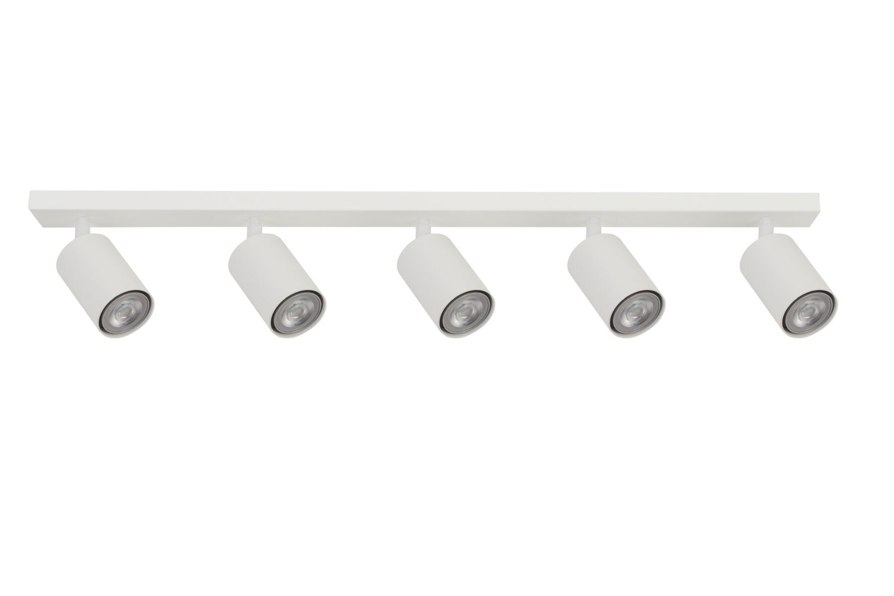 Lampa sufitowa wisząca Zoom biała 5xGU10x25W listwa wym: 16 x 80 x 6 cm metal SIGMA