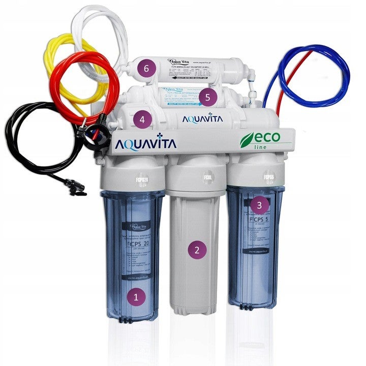 Osmoseur domestique 6 étapes de filtration RO6 AQUA VITA à effet décontaminant - 3