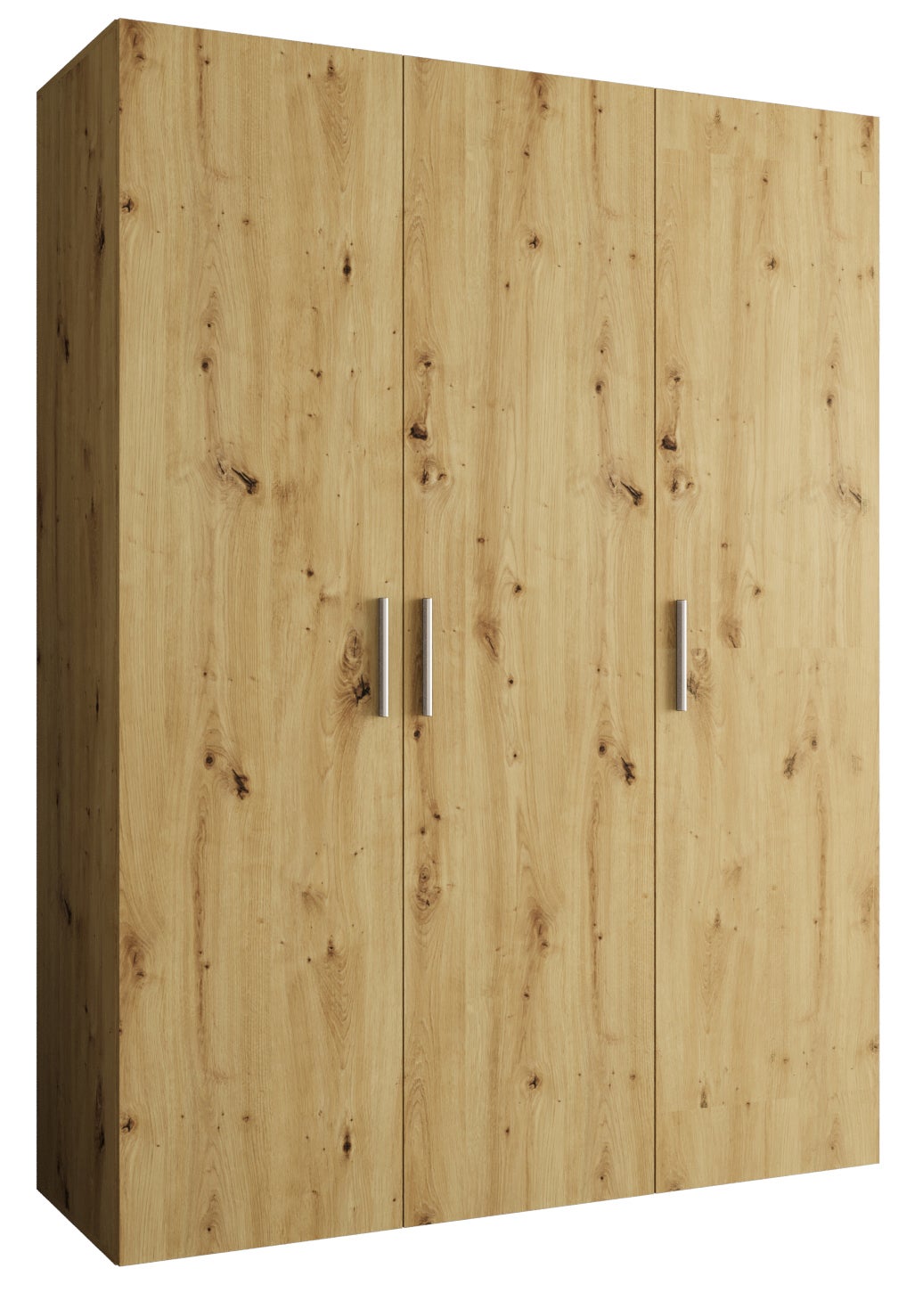 Szafa uchylna otwierana Bari 1 150 x 52 x 202 cm artisan + u. srebrny Abiks Meble