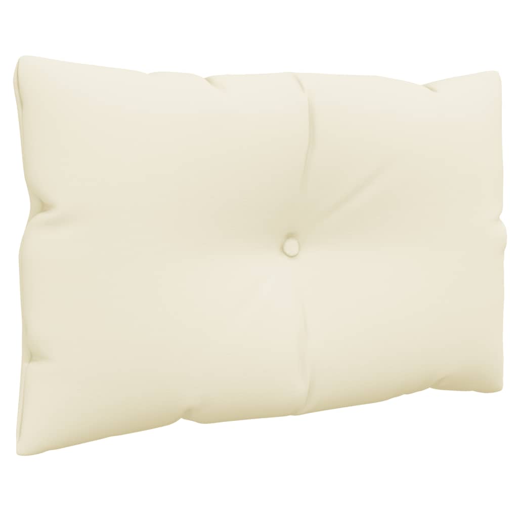 Lot de 2 Coussin d'extérieur | Coussins de palette crème tissu CFW167846 - 4