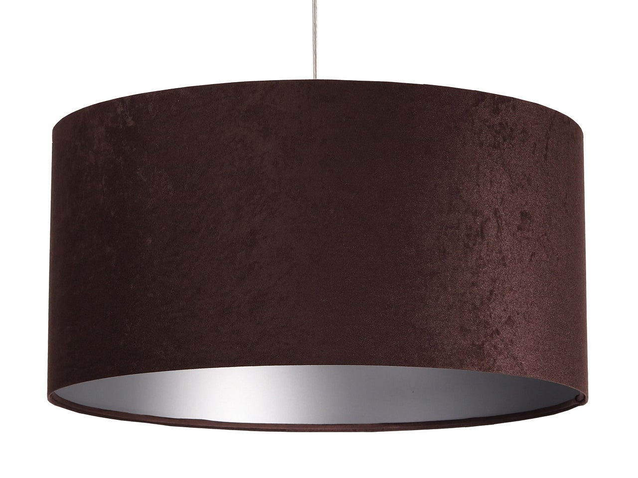 Lampa wisząca HOME 50 brązowa/srebrna