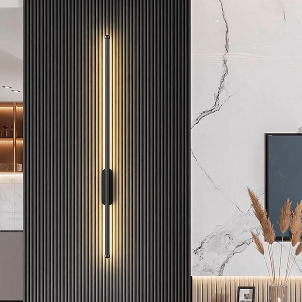 Ściemnialna lampa ścienna LED – nowoczesny design liniowy, do sypialni, salonu, przedpokoju i jadalni