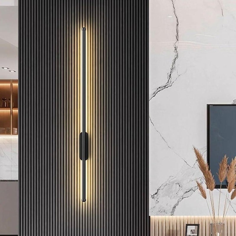 Ściemnialna lampa ścienna LED – nowoczesny design liniowy, do sypialni, salonu, przedpokoju i jadalni