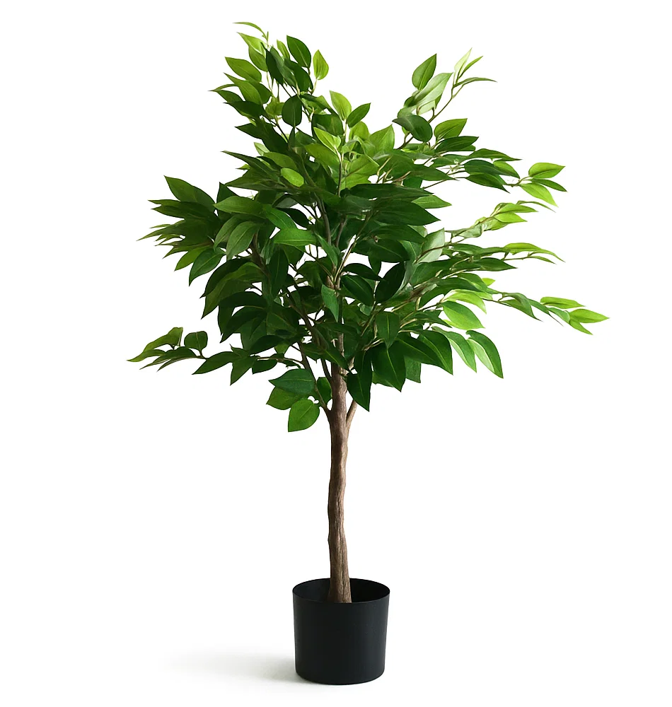Planta Artificial Ficus 105 cm – Árbol Decorativo Realista sin Mantenimiento – VALYRIA HOME - 2