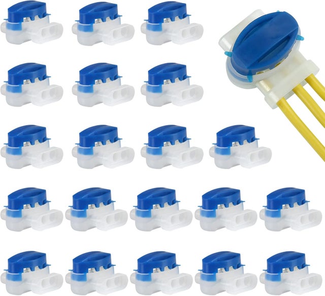 Conectores De Cable Impermeables 3M Originales Para Robots Cortacésped Wolf Garten LOOPO - Pack De 10