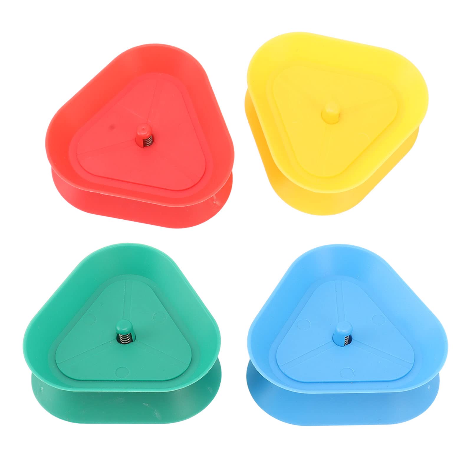 Lot De 4 Porte-Cartes Avec Rampes – 3 Hauteurs, Empilables, Antidérapant – Pour Jeux De Cartes, UNO, Bridge – Idéal Enfants Et Personnes Âgées