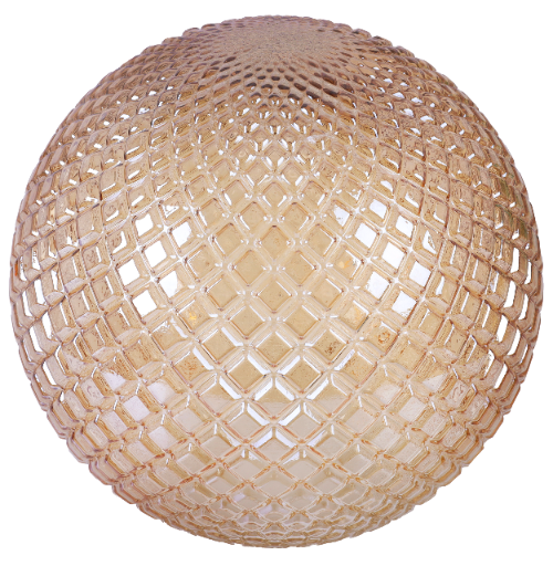 Klosz do lampy sufitowej wiszącej K-Cannes miodowy 20cm kula Light Home LH