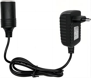 Adaptateur Allume-cigare 220V Vers 12V | Sortie 0,5A, 6W Max | Pour Appareils Basse Consommation (GPS, Caméra)