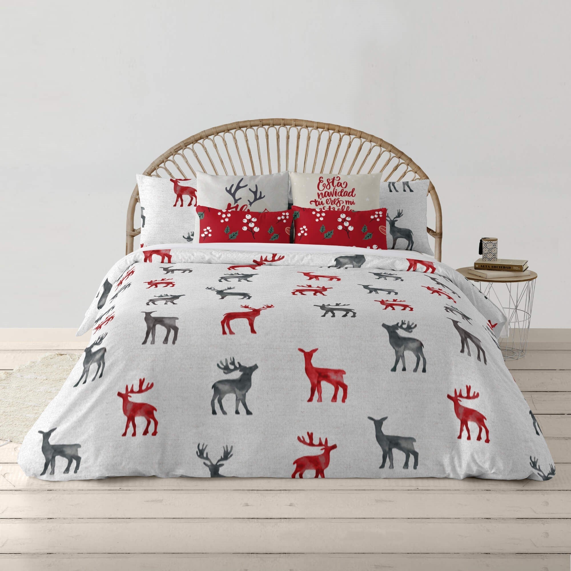 Housse de couette avec boutons-pression Laponia 11 220x220 cm - 5