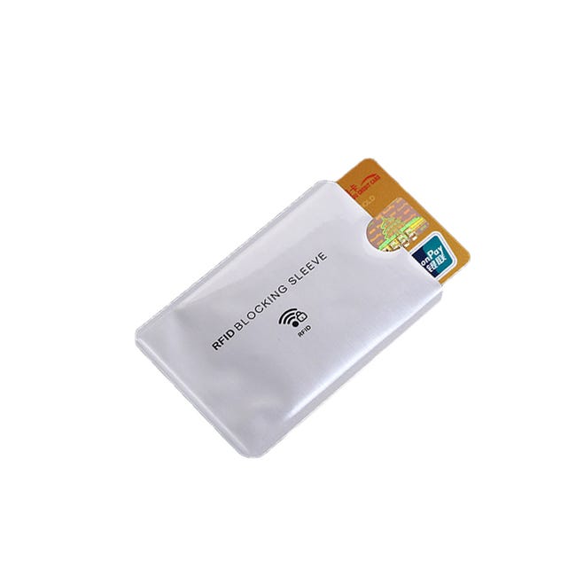 10 Custodie Anti RFID Per Carte Di Credito | Protezione Contro Frodi Elettroniche | 5 Colori Vivaci - Foto 11