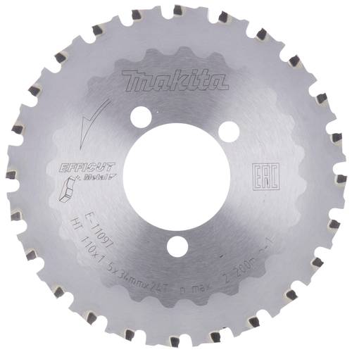 E-11097 Disco serra circular, Efficut T.C.T, 110 x 34 mm, 24T