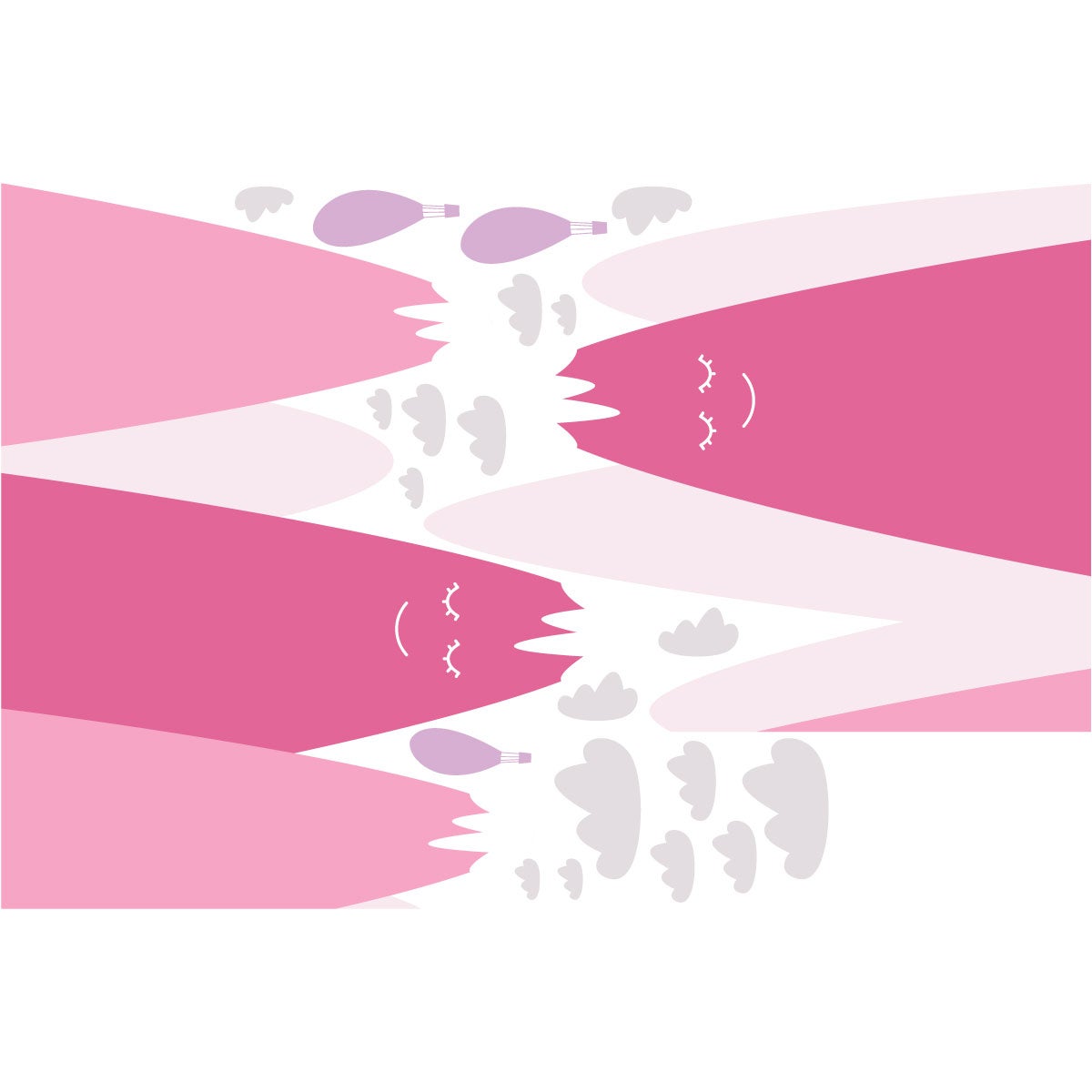 Adesivo bambino di montagna scandinavo frantika - Sticker adesivo - adesivi murali - 70x105cm - 4