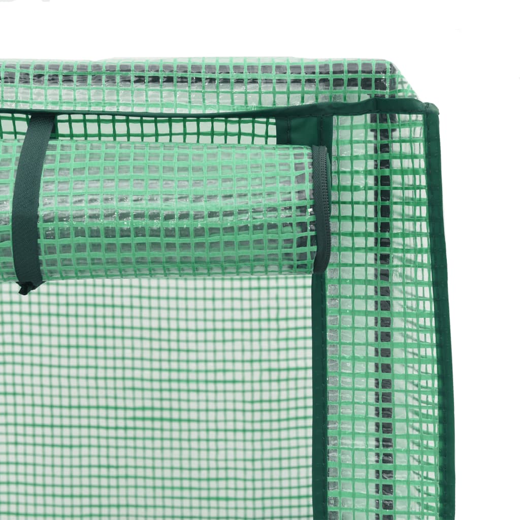 Maison Exclusive - Jardinière surélevée avec housse aspect rotin 120x40x138 cm - 7