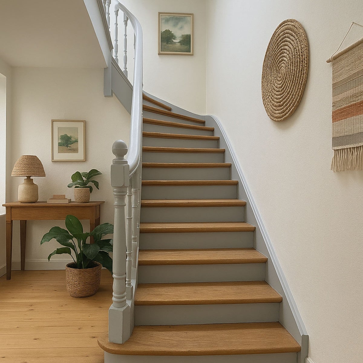 Peinture Escalier Bois : ARCADÉCO ESCALIER BOIS Telegris 4 - RAL 7047 - 4 kg - ARCANE INDUSTRIES - 4