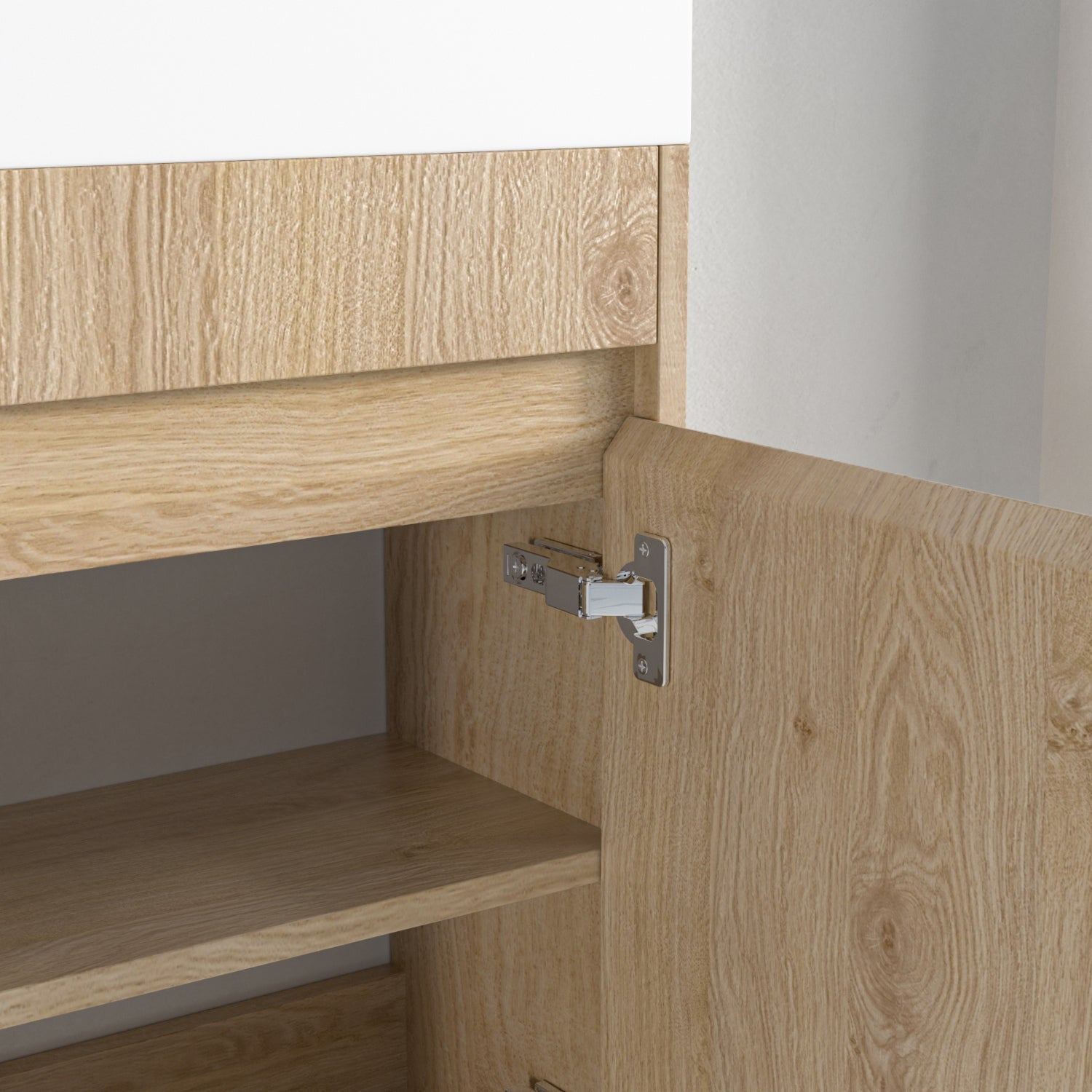 Mobile bagno sospeso com lavabo 40 cm rovere chairo - LOMAZOO Ibiza - 5