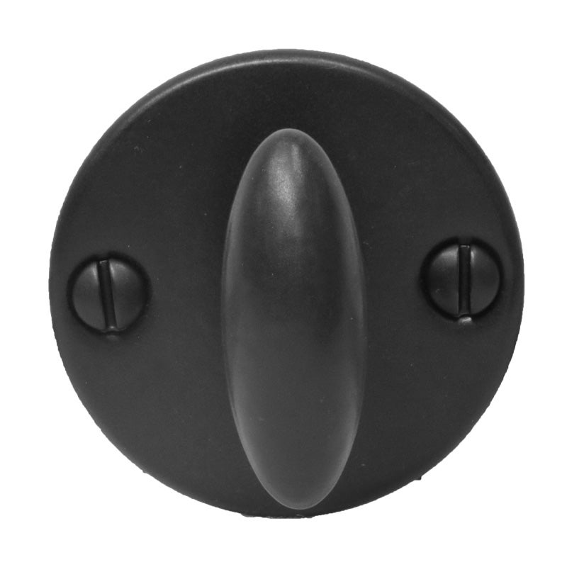 Béquille Double Cintrée Sur Rosace Double Boëdic Finition Noir