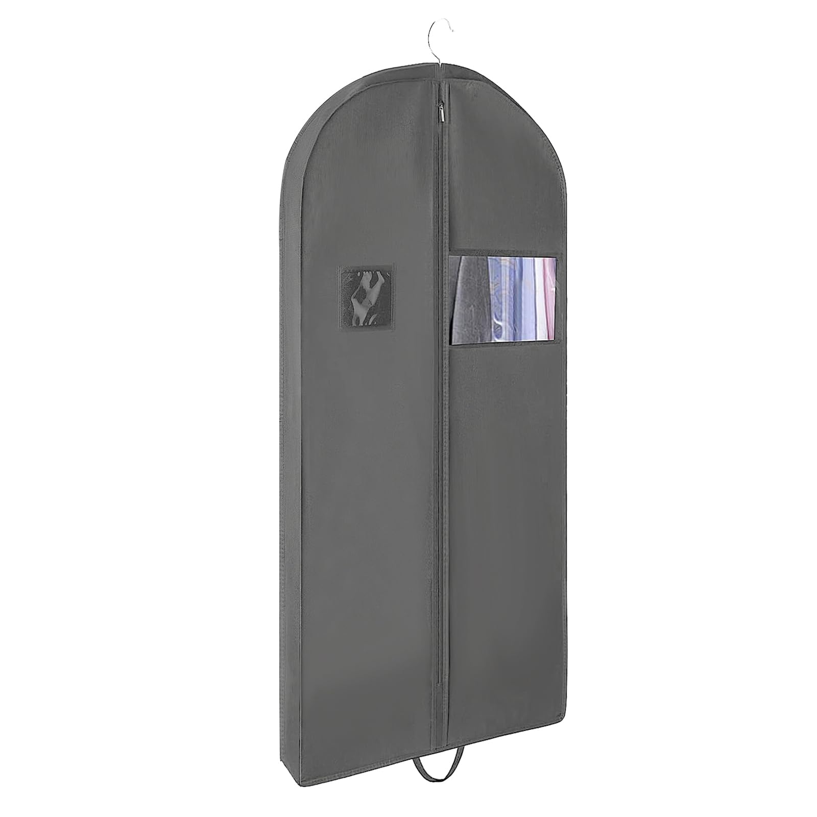 Borsa Porta Abiti 135cm Grigio Antracite - 5five - Foto 6