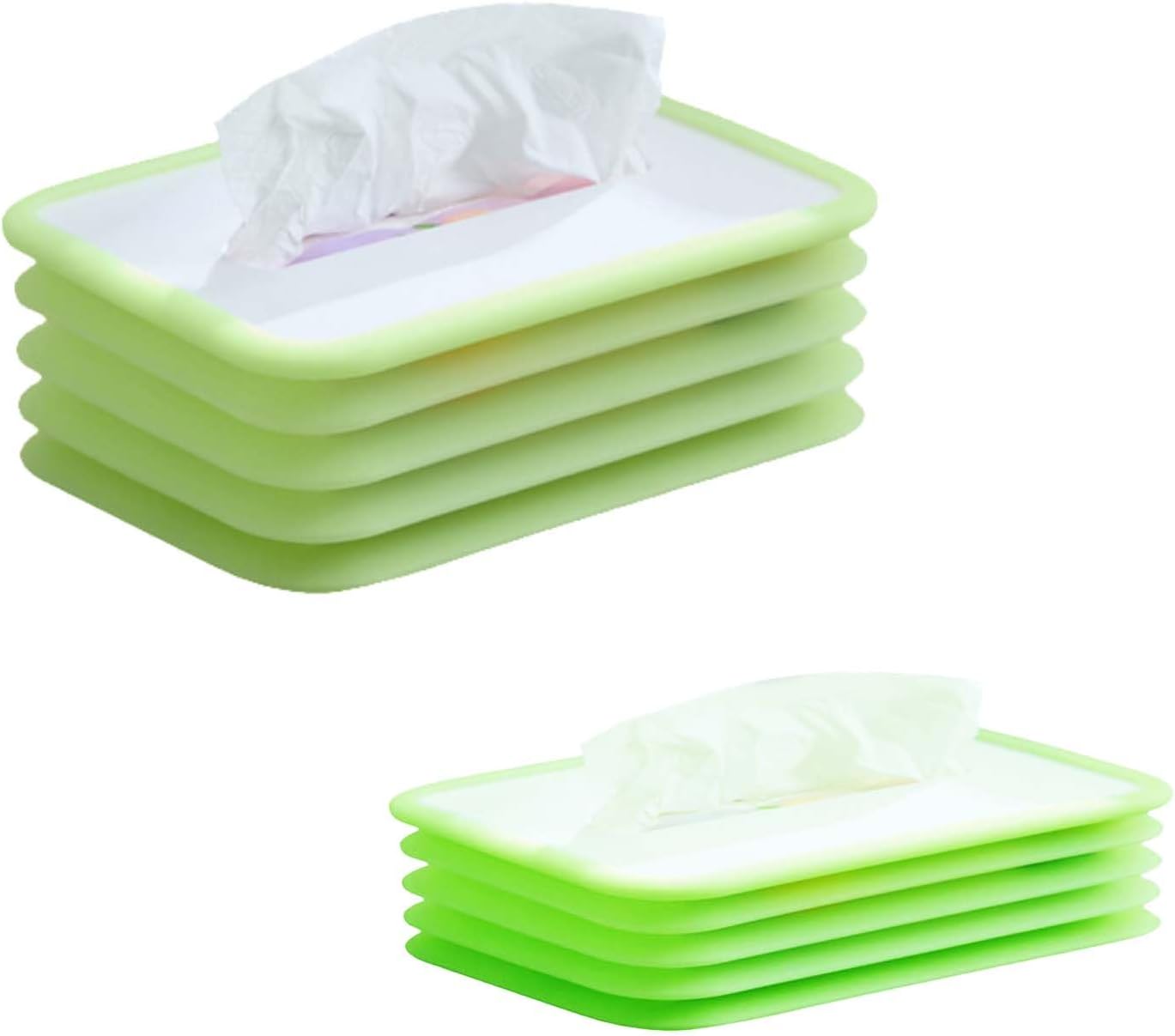 CO-FOUR® Scatola porta fazzoletti in babù - Dispenser di fazzoletti