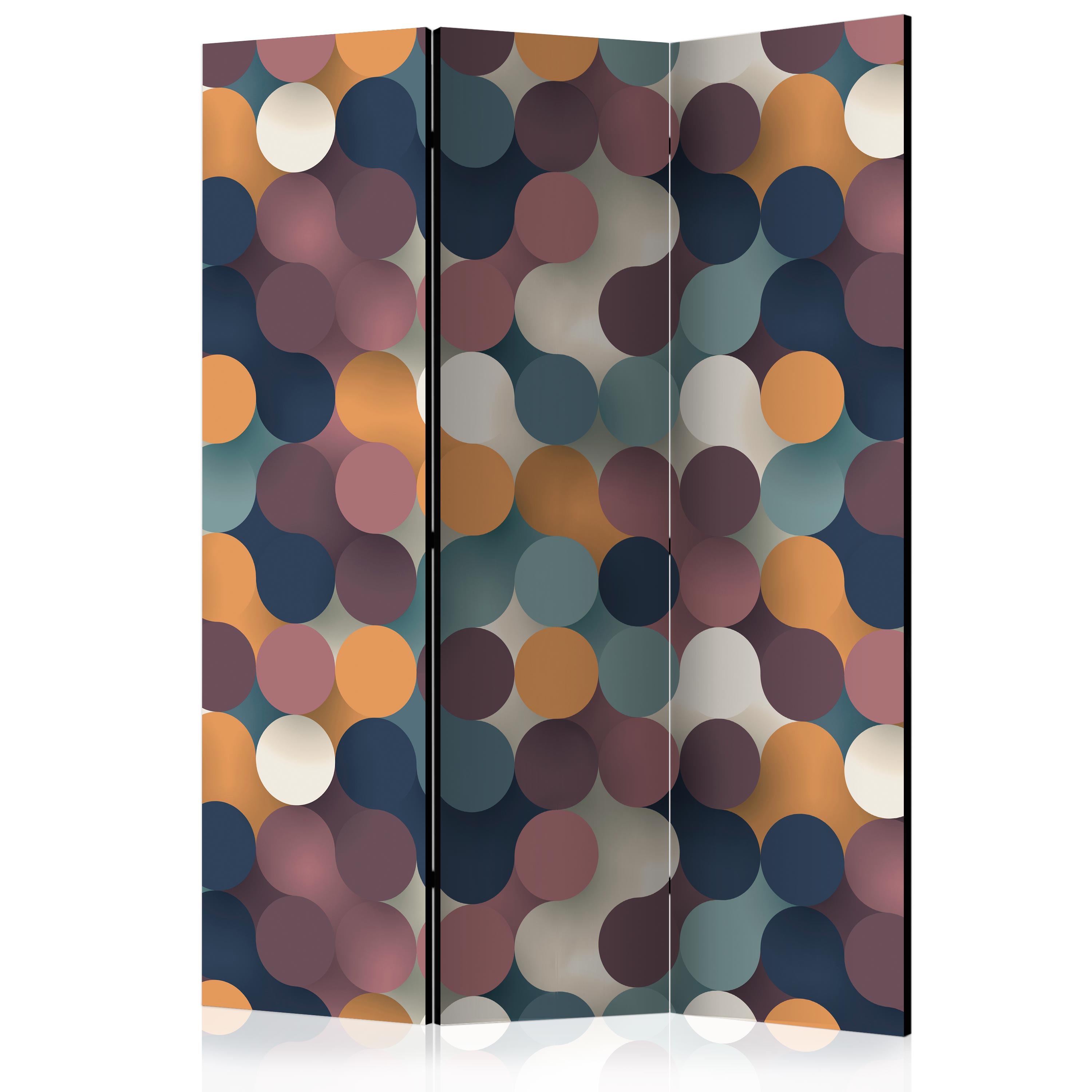 Paravent - Colourful Particles [Room Dividers] [135x172] | Leroy Merlin
