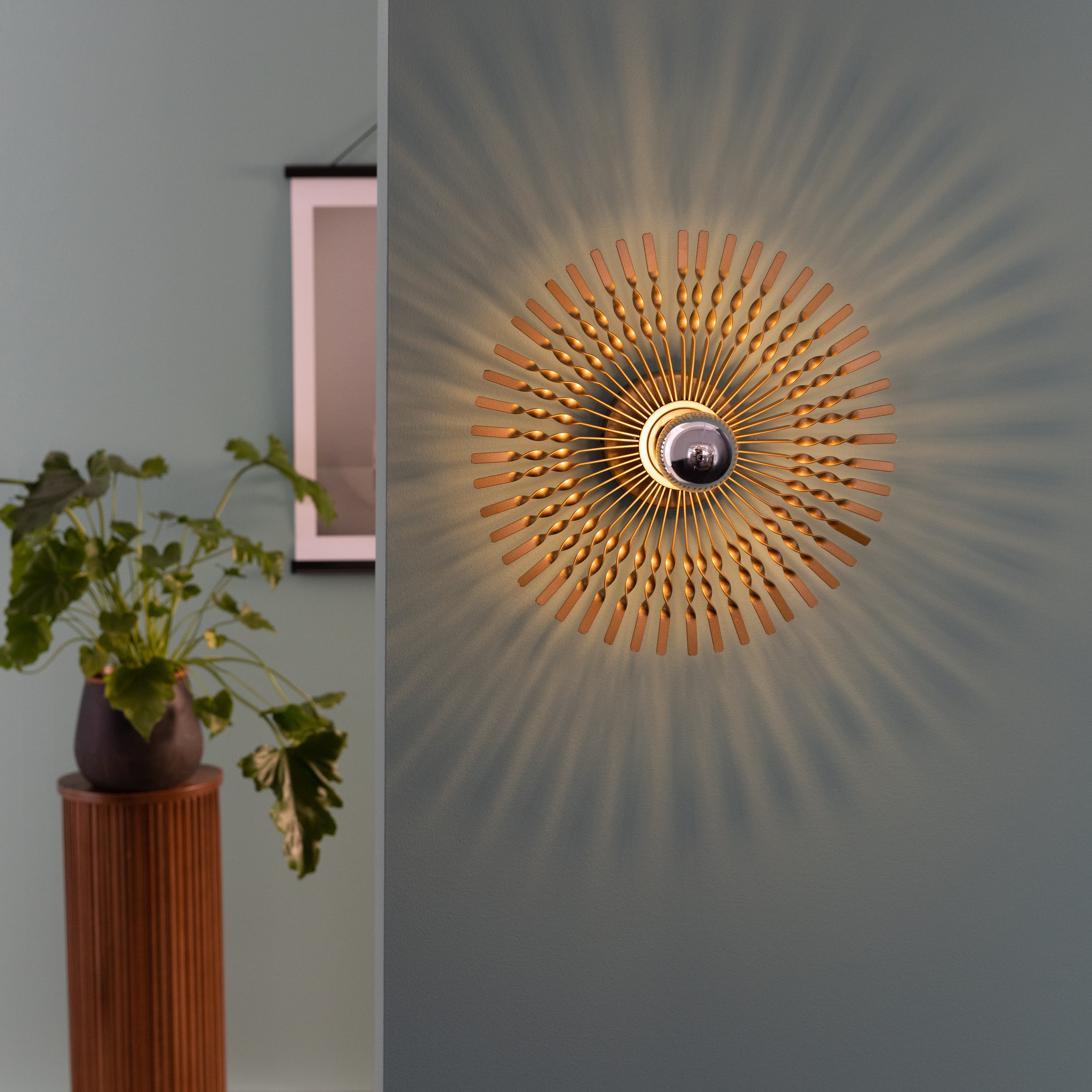 Lampa Brilliant Gwen 2-lampowa tuba spot antyczne drewno/czarny indyk czarny metal 2x D45, E14, 28 W - 4