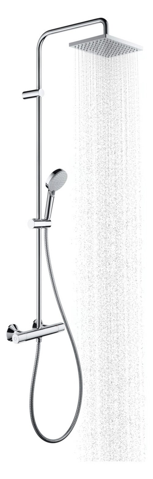 Colonne de douche thermostatique HANSGROHE Vernis Shape 230 chromé - 9