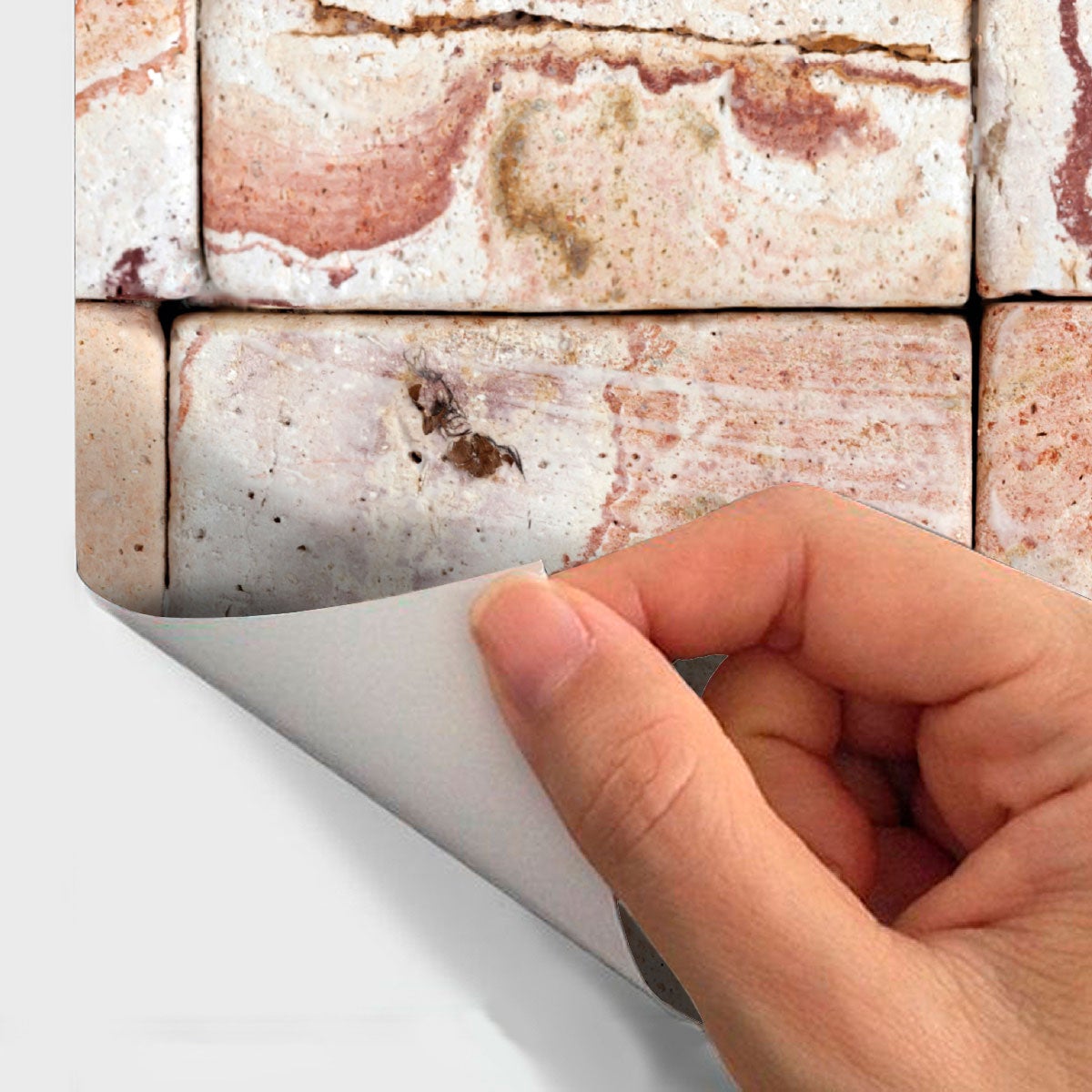 Adesivi materiale pietre dell'Lavandou - Sticker adesivo - adesivi murali - 60x60cm - 5