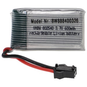 vhbw batteria con JST-SYP-2P per modellismo (1000mAh, 11,1V, Li-Poly
