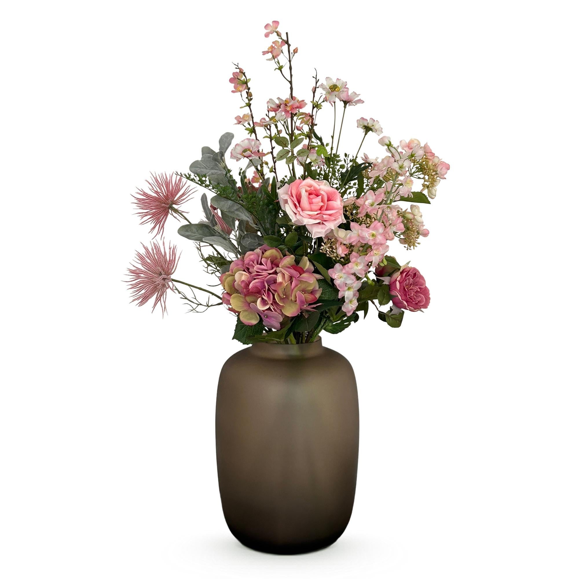 Bukiet kwiatów sztucznych L 89 cm – Pretty Pink elegancki i kolorowy