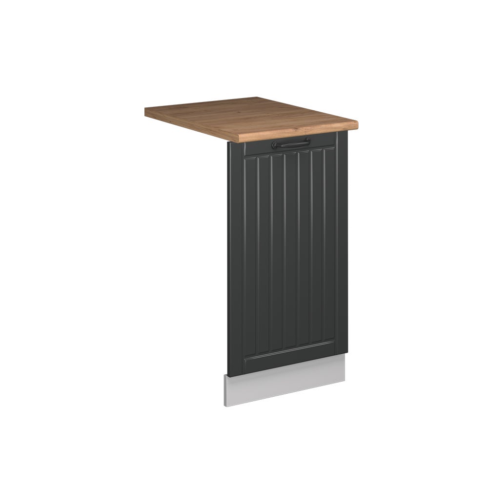 Vicco Panel przedni zmywarki Fame-Line, Antracytowy domek wiejski, 45 cm , BP Dąb