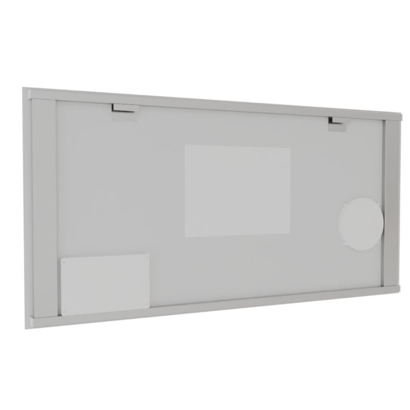 Miroir LED réglable EXCELL PLUS - 120 x 70 cm avec antibuée, loupe et horloge - 4
