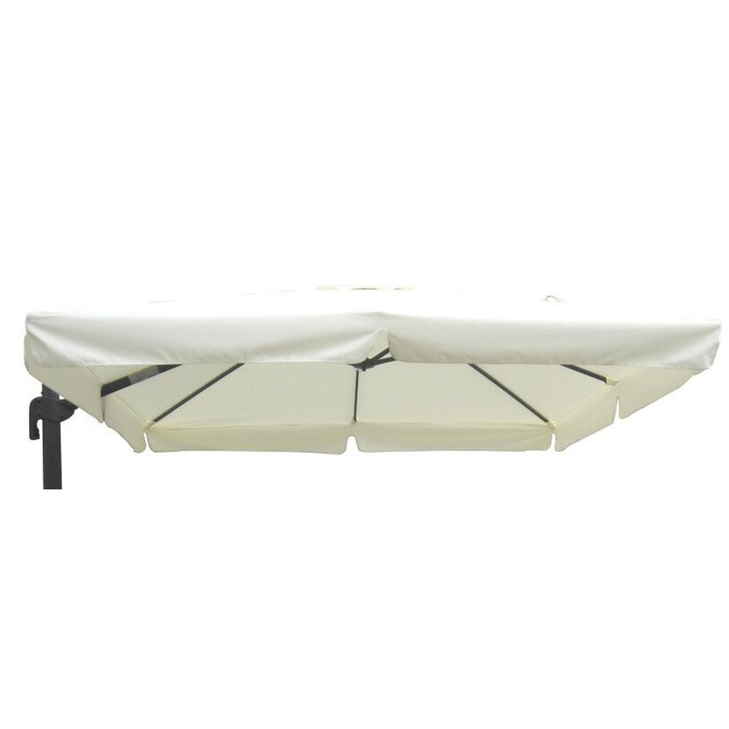 Toile De Remplacement Pour Auvent De Lit De Jardin Rond 214 Cm - Imperméable, Anti-UV, Avec Attaches Velcro - 11