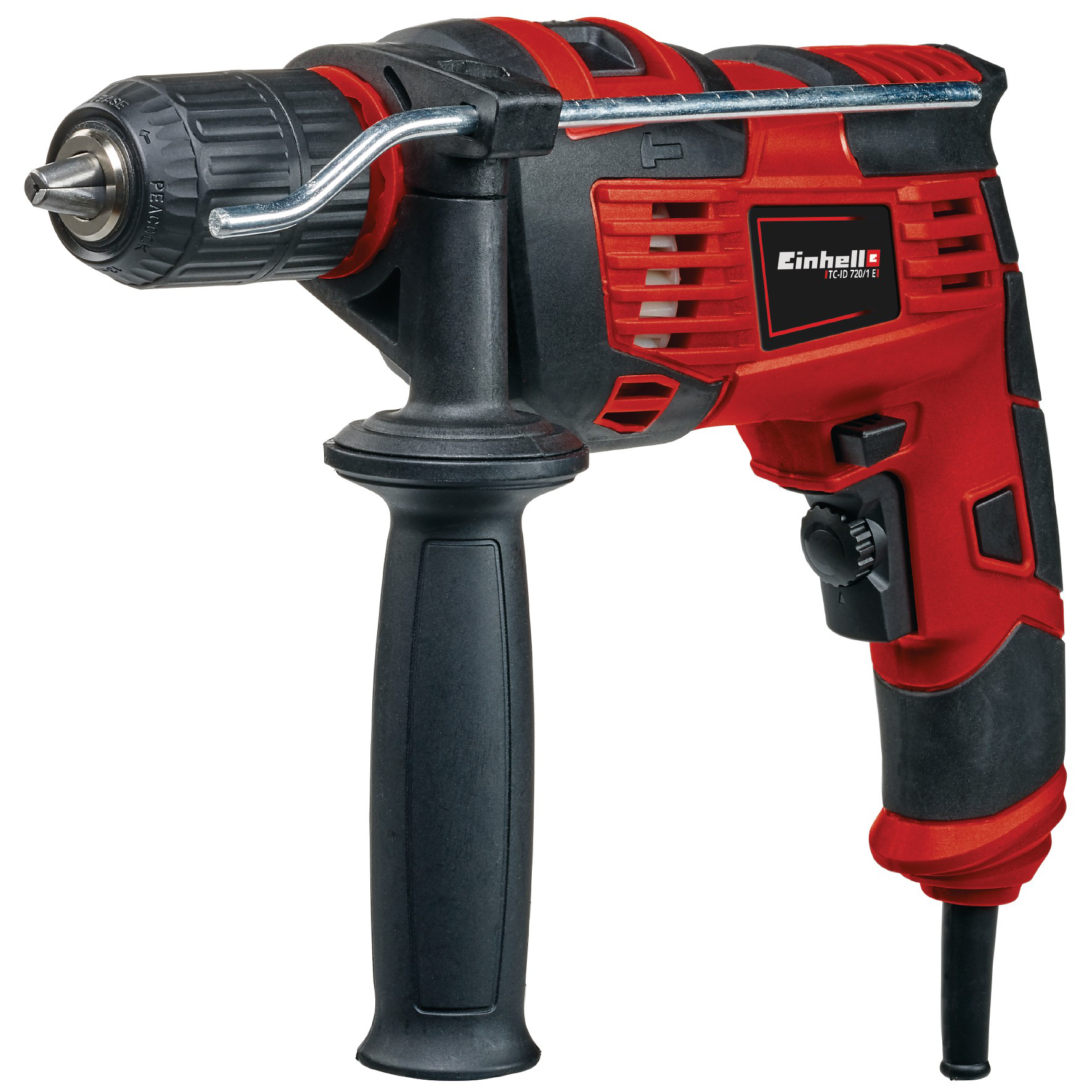 Wiertarka udarowa Einhell TC-ID 720/1 E 720 W Samozaciskowy uchwyt 13 mm