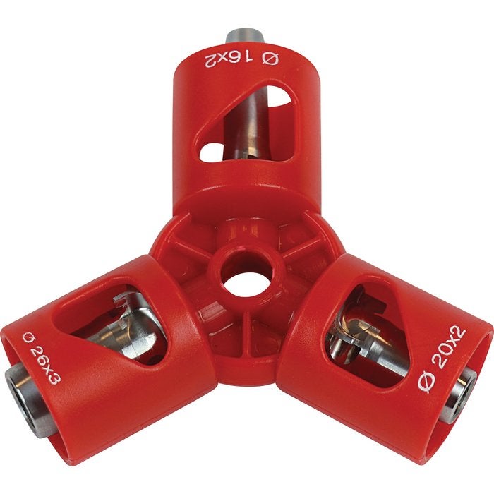 Outil de calibrage triple 16 20 26 mm et chanfrein pour tube — free download