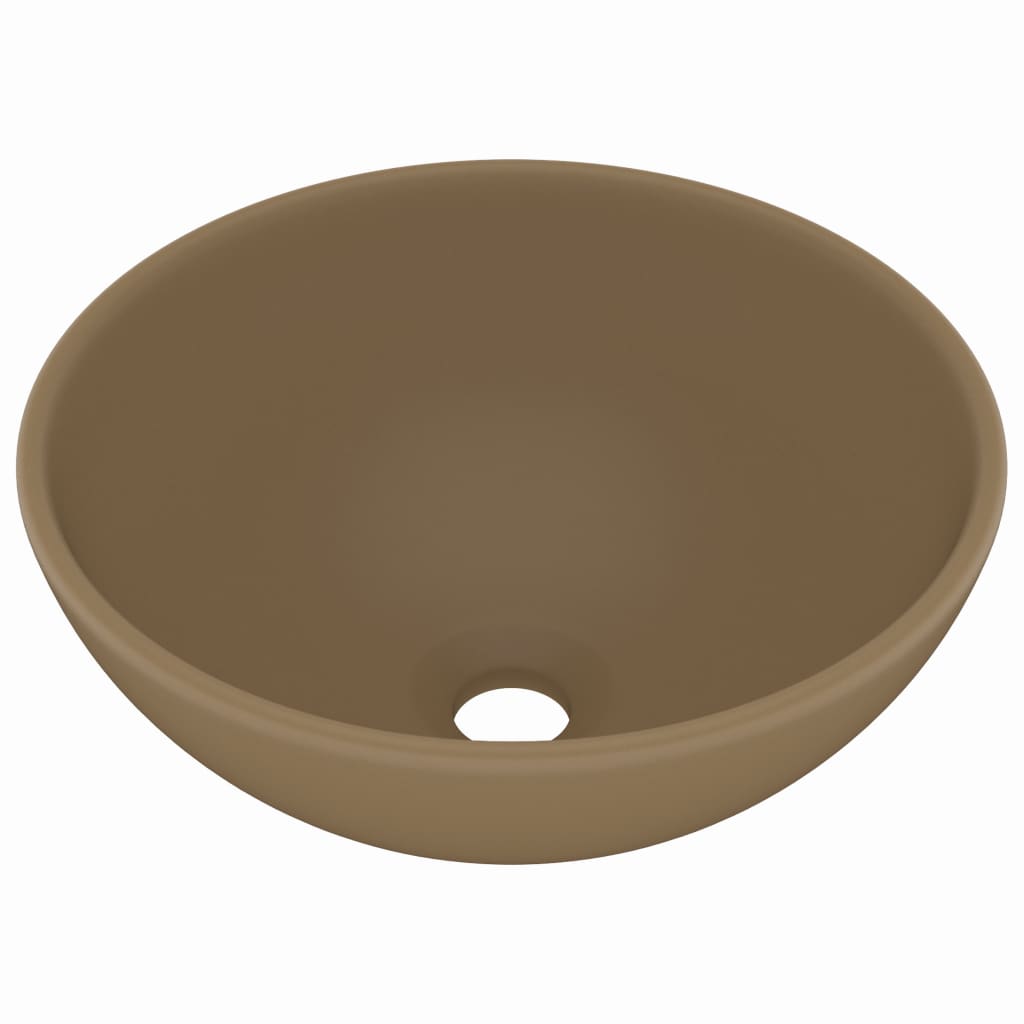 Lavabo rond de luxe de salle de bain vasque à poser de toilette lave ...