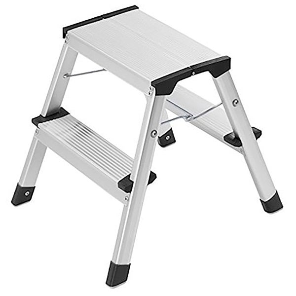 Drabina Hailo L90 składana lekka aluminium 2 stopnie