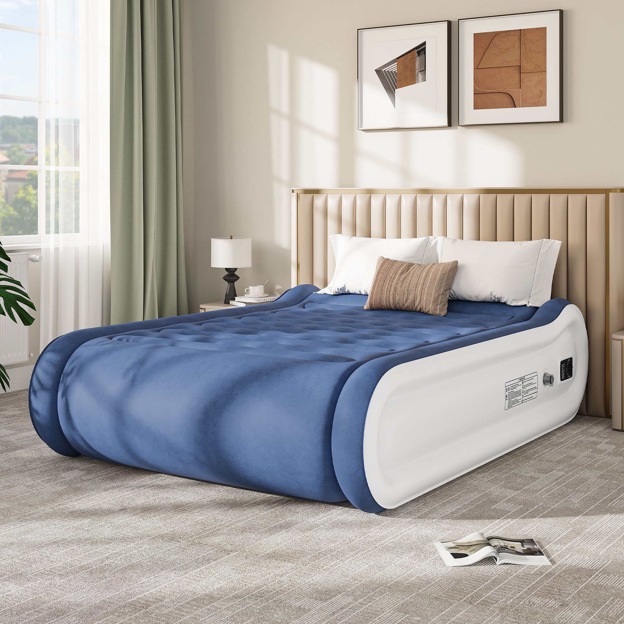 YITAHOME Matelas Gonflable - 1 Personne - Lit Gonflable - pour Invités