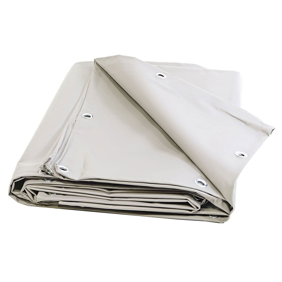 Lona para madera 3x5 m blanca - garantía de 10 años tecplast - xp640bo - protección impermeable para cubrir leña - hecha en francia