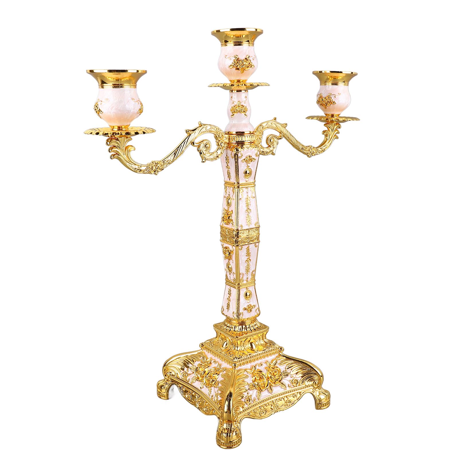 Type A Bougeoir en métal galvanisé pour Halloween, chandelier de noël
