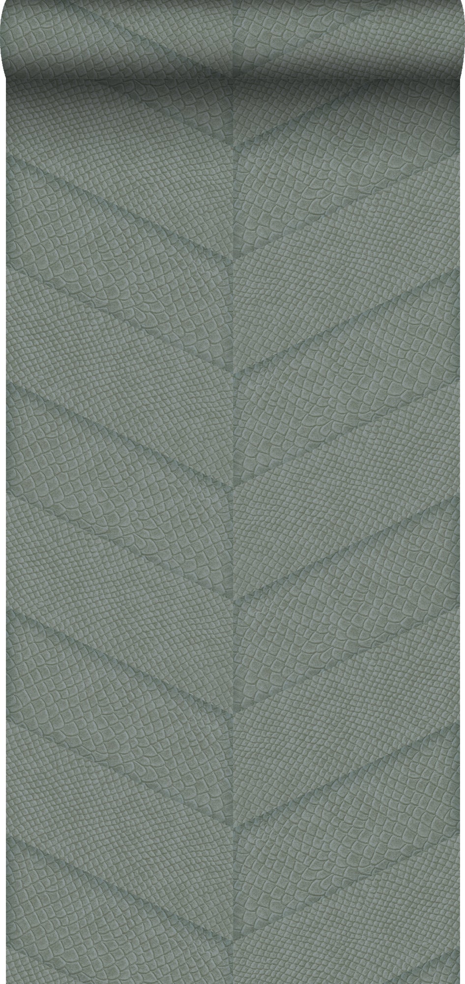 Tapeta motyw płytek z nadrukiem węża niebieskoszarym - 53 cm x 10.05 m - ORIGIN