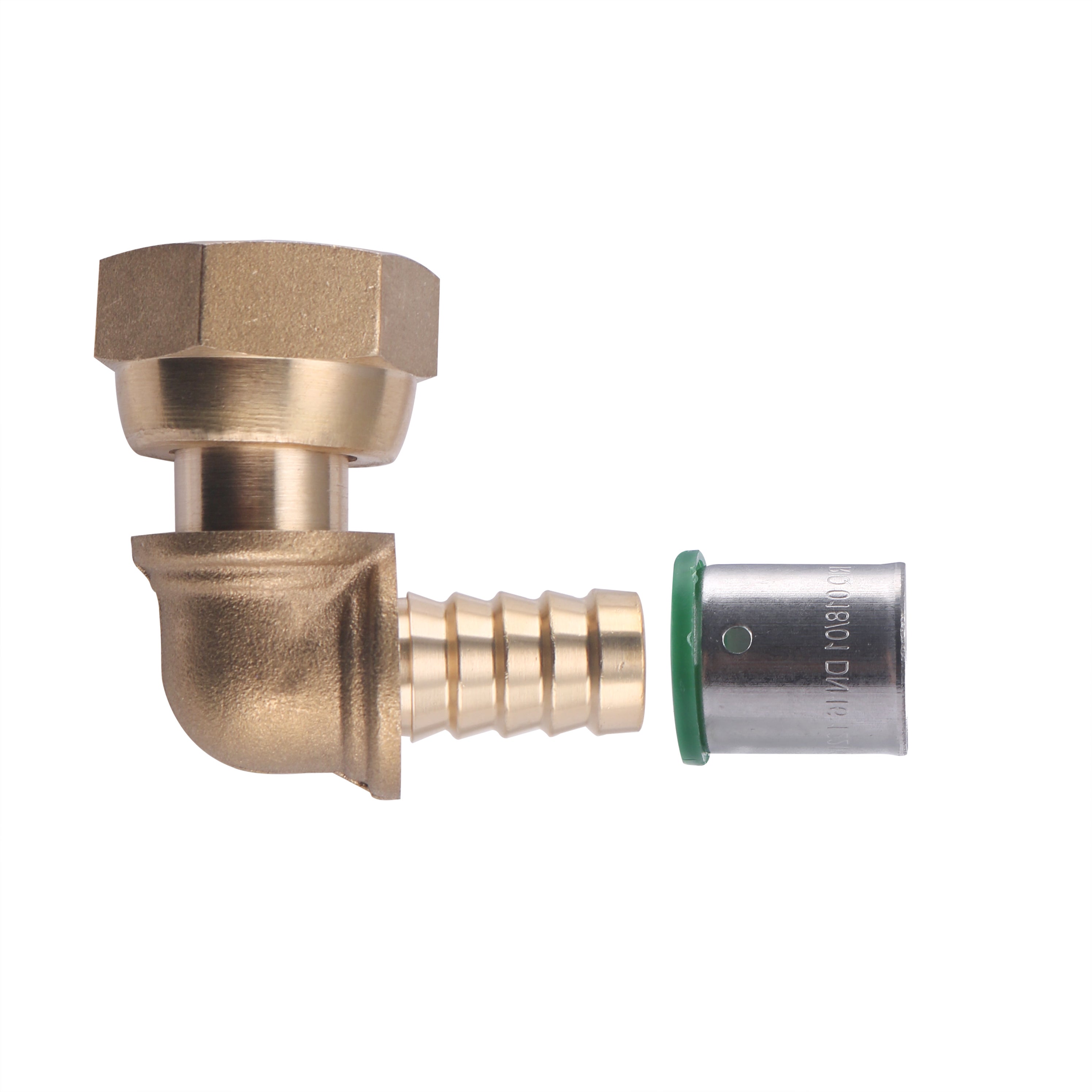 Raccord PER à Sertir Coude Ø16 - Femelle Tournant 15x21 NOYON & THIEBAULT - 5