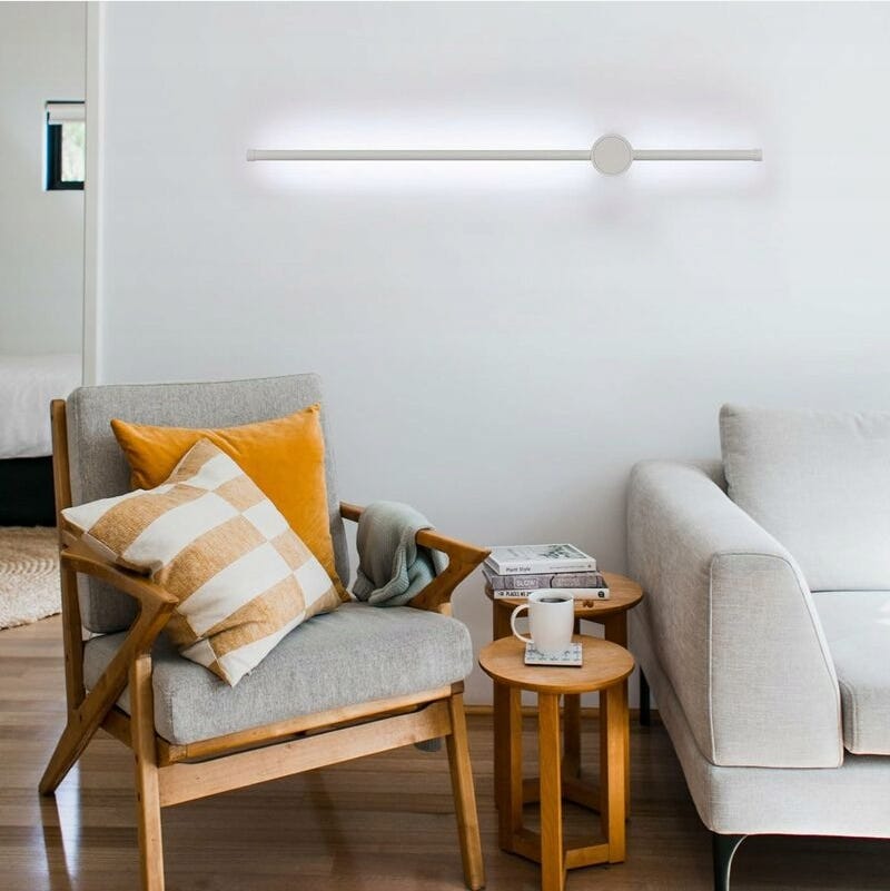 Applique LED Da Parete Goeco 20W - Luce Bianca Fredda 6500K, Design Moderno, Per Interni - Foto 6