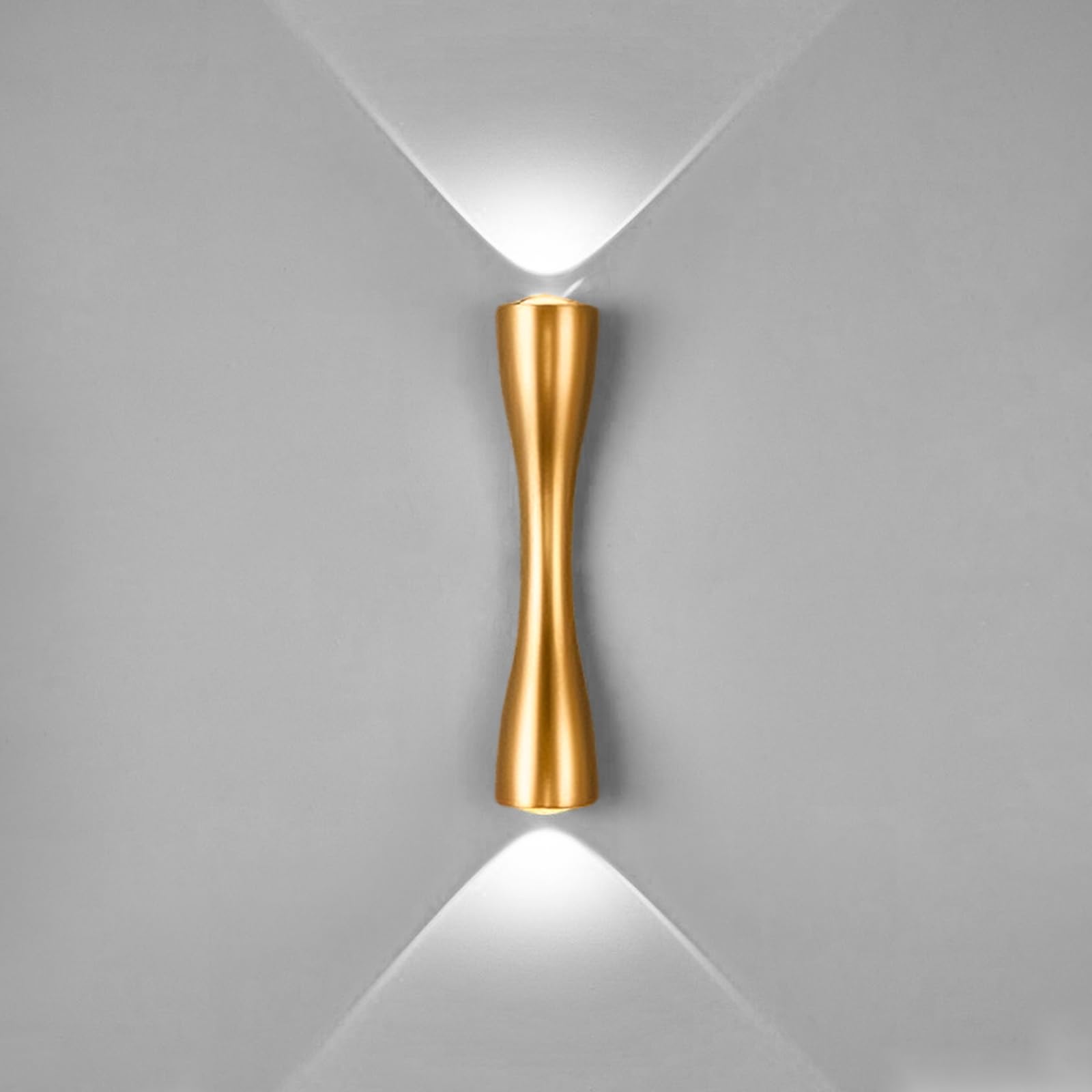 Nowoczesny i prosty kinkiet LED do wnętrz, idealny do sypialni i salonu, 220 V, 24 cm, 6 W, światło białe