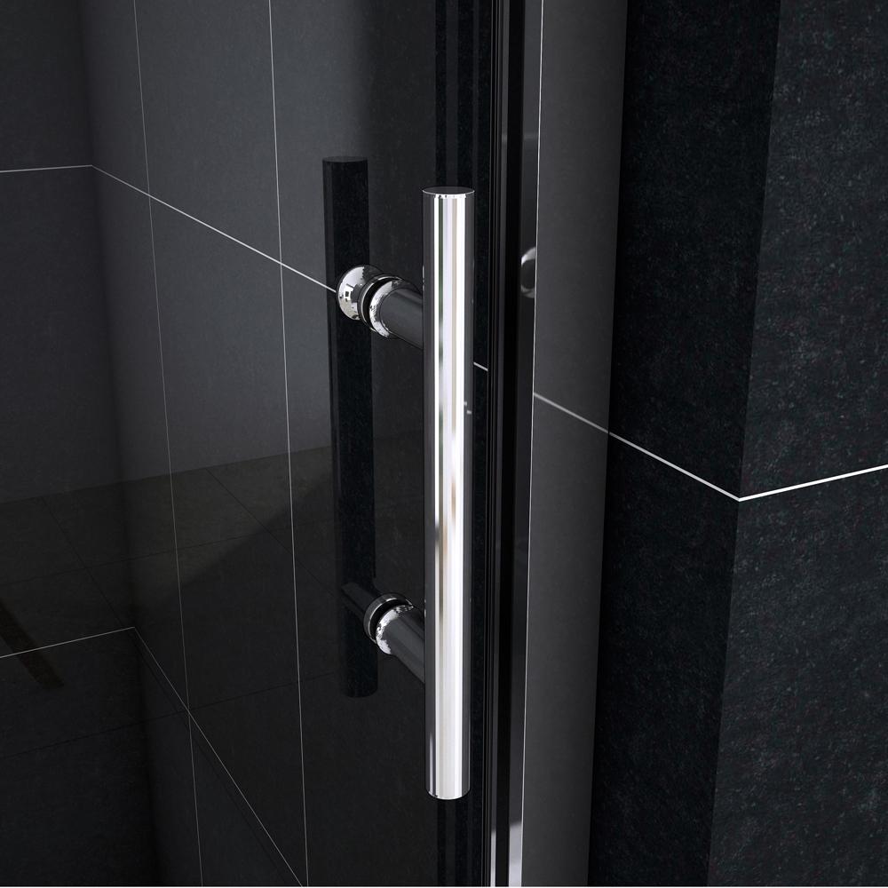 Porte de douche coulissante 110cm en niche Hauteur 190cm porte de douche Océan - 3