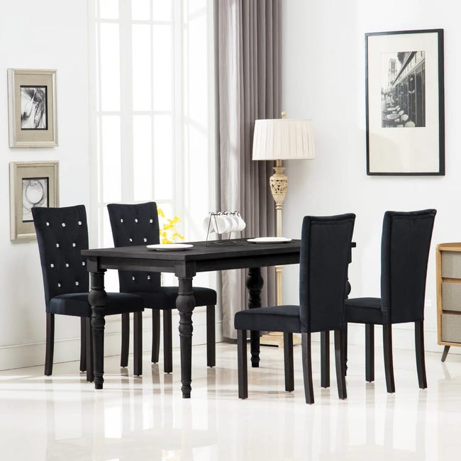 Set di 4 Sedie da Pranzo Sedie da Cucina Stile Industriale Sedie Imbottite Sala da Pranzo per Soggiorno,Bianco Set di 4 Sedie da Pranzo Sedie da Cucina Stile Industriale Sedie Imbottite Sala da Pranzo per Soggiorno,Bianco