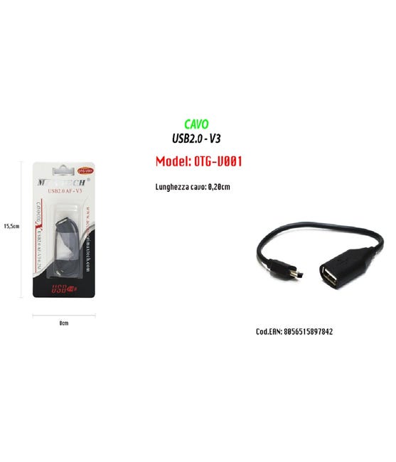 Smart-Planet ® OTG USB on the go Cavo/cavo a Y Cavo adattatore Una presa USB Mic Smart-Planet ® OTG USB on the go Cavo/cavo a Y Cavo adattatore Una presa USB Mic