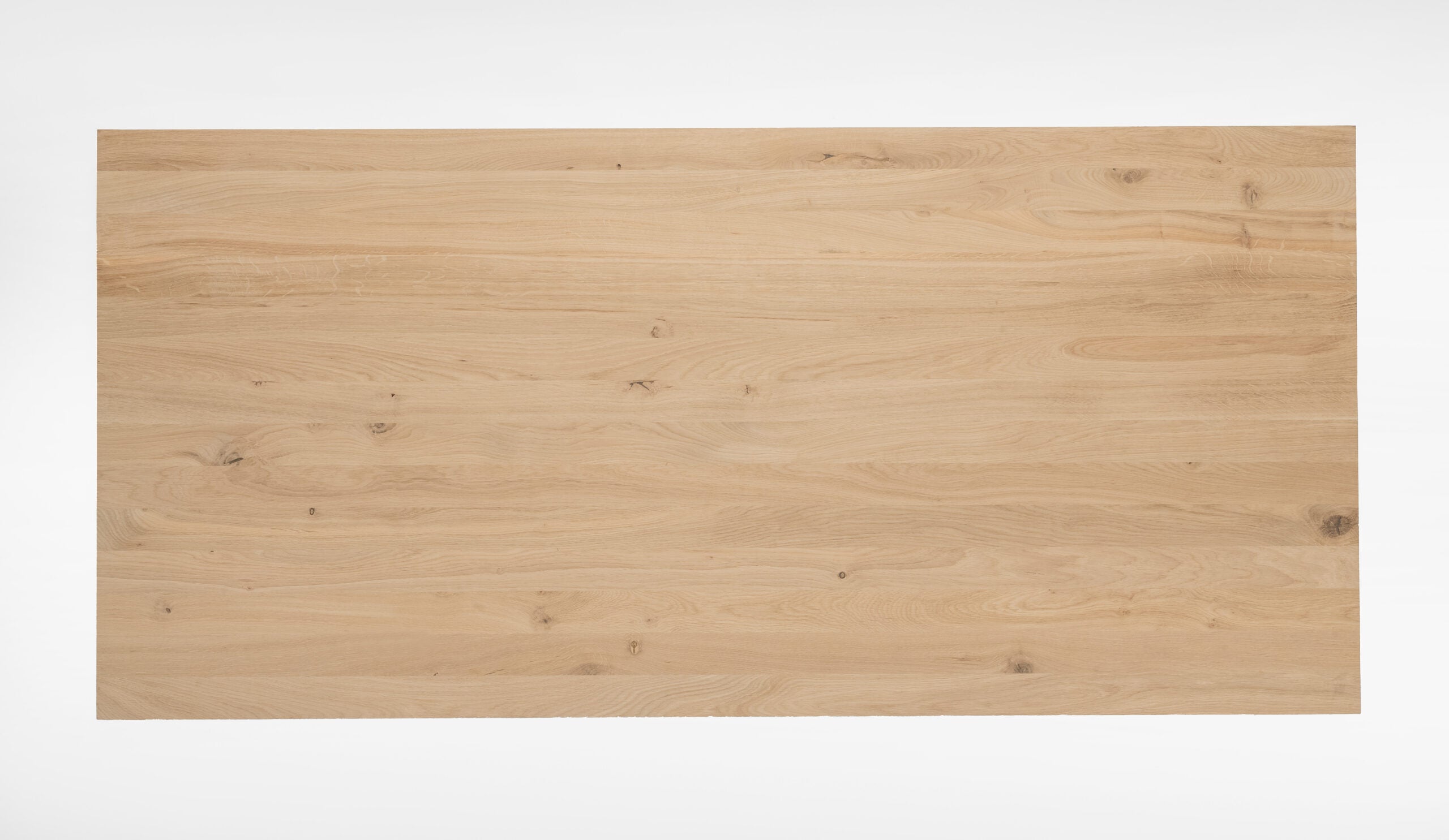 Panneau collé chêne petits noeuds raboté, 1300x650x40 - 3