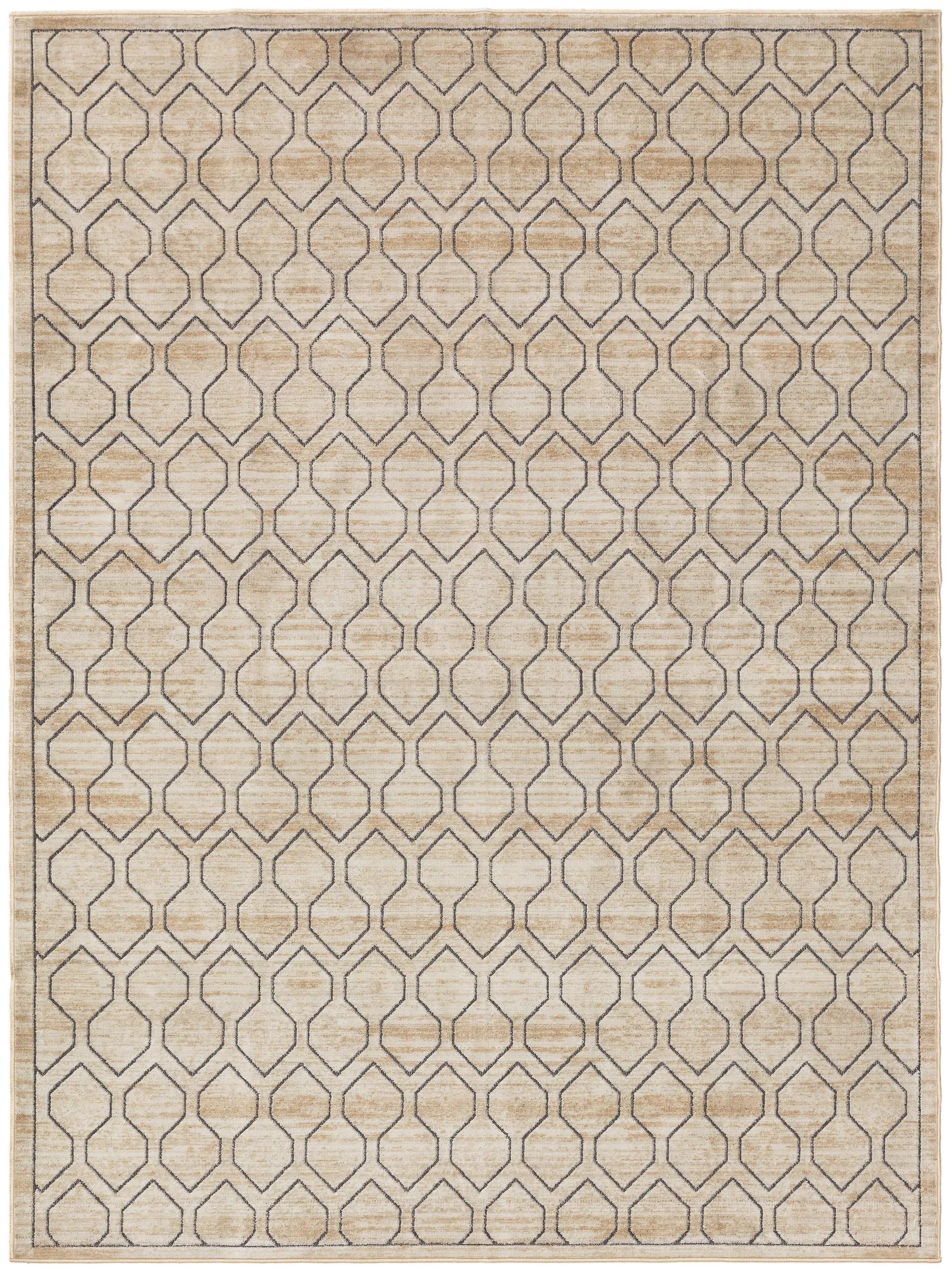 BENUTA - Tapis Daisy crème 100x150 cm | Leroy Merlin