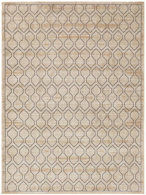 BENUTA - Tapis Daisy crème 100x150 cm | Leroy Merlin