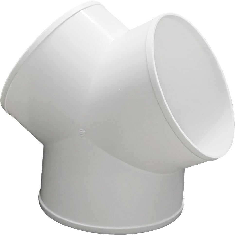 Conector Para Canal Plano De Ventilación - Plástico Blanco, 29 X 234 Mm, Fácil De Instalar